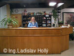 Hotel Zubříč - recepce hotelu