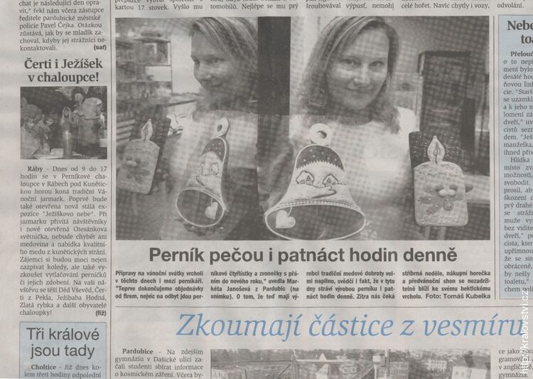 Čerti i Ježíšek v chaloupce
