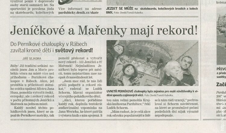 Setkání Jeníčků a Mařenek 2007